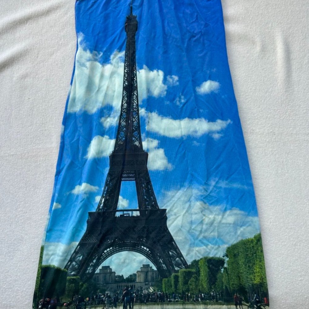 Agnes B Eiffel tower dress